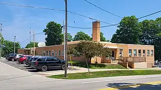 Alcona County Building in Harrisville