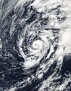 Image 13Subtropical Storm Alex in the north Atlantic Ocean in January 2016 (from Cyclone)