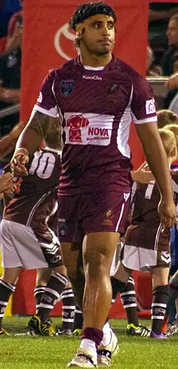 Elisala representing the Queensland under-20 team