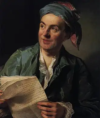 Portrait of Jean-François Marmontel by Alexander Roslin