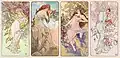 The Seasons (series), 1896, Alphonse Mucha