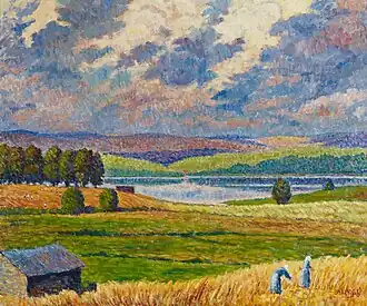 Landscape from Padasjoki, 1918