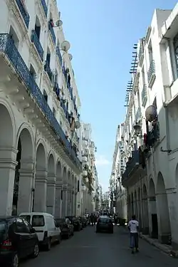 Road of Bab Azoun, Algiers (Algeria)
