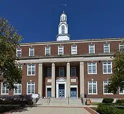 Image of front of the Alice Deal Middle School.