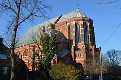 All Saints Church, West Dulwich, South London, completed in 1897
