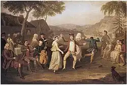 Highland wedding (Scotland, 1780)