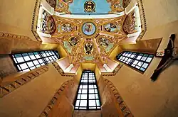 Image 8Altar ceiling of St. George's Chapel, Ljubljana Castle