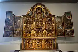 Altar with Passion scenes, from Oplinter, Flemish Brabant (Belgium), c. 1530–1540
