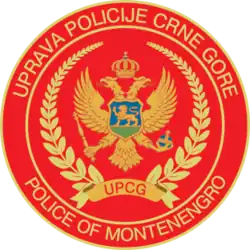 Emblem of the Montenegro Police