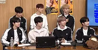 Ampers&one in November 2024 Top Row: Siyun, Mackiah, Brian Bottom Row: Seungmo, Jiho, Kamden, Kyrell