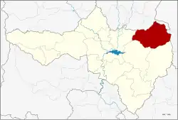 District location in Nakhon Sawan province