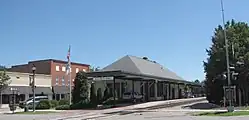 Southern Pines train station