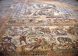 Late Roman mosaics at Villa Romana La Olmeda, Spain, 4th-5th centuries AD