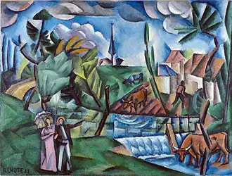 French Landscape, 1912, oil on canvas, 89 x 116&nbsp;cm, Musée des Beaux-Arts de Bordeaux