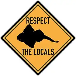Respect the Locals - Squatina squatina