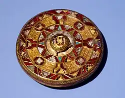 Anglo-Saxon brooch, from Monkton, Kent