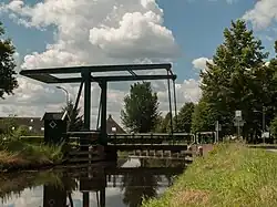 Annerveenschekanaal, drawing bridge