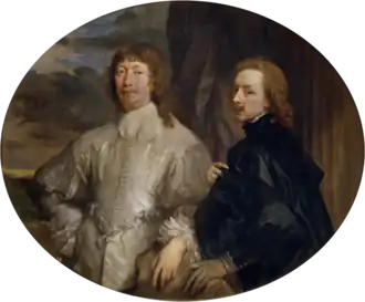 Anthony van Dyck, Self-portrait with Endymion Porter, c. 1635