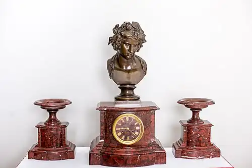Antinous altar clock. 19th century