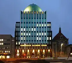 Anzeiger-Hochhaus in Hanover, 51&nbsp;m, built in 1928 by Fritz Höger