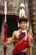 Ao Naga man in Chuchuyimlang village