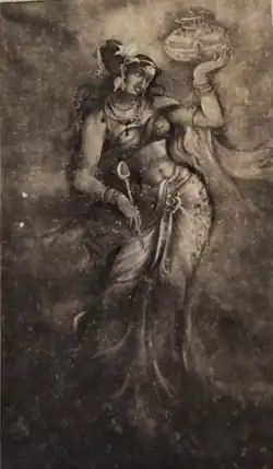 Oil painting "Goddess Kaveri"