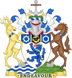 Coat of arms of Former county of Cleveland (1974-1996)