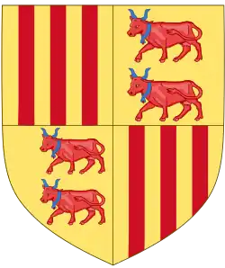 Arms of the House of Foix-Béarn