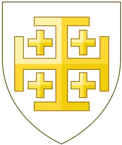 Royal arms of Latin Jerusalem