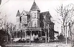 photograph captioned "Armstrong House / Britt, Iowa / D107P