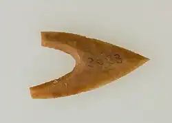 Badarian arrowhead, 4000-3800 BC.[45]