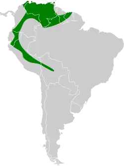 Map of range