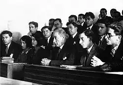 Mustafa Kemal Atatürk in Istanbul University Law School