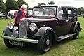 Chalfont Sixteen 18&nbsp;hp 5-seater saloon 1935 wire wheels[note 2]