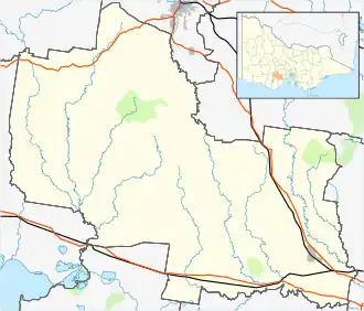 Mount Mercer is located in Golden Plains Shire