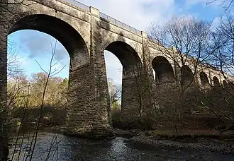 The Avon Aqueduct carrying the Edinburgh and Glasgow Union Canal over the Avon near Linlithgow