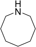 Skeletal formula of azocane