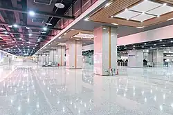 Line 16 paid area concourse (December 2022)