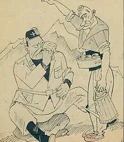 Mussolini enters the Balkans.