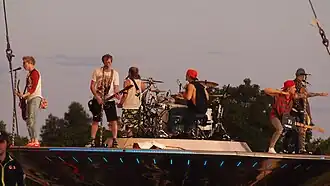 McBusted performing in 2014