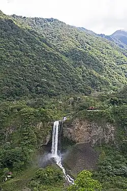 Manto de la Novia waterfall