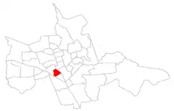 The bairro in District of Sede