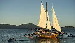 A paraw in Palawan