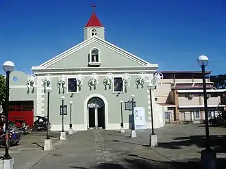 Fortified church of St. Louis in Baler, Philippines.