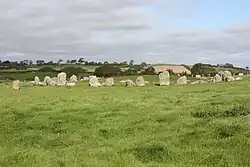 Stone circle at Ballynoe