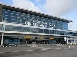 Facade of the terminal