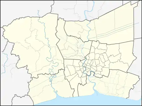 Samut Sakhon is located in Bangkok Metropolitan Region