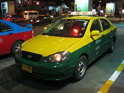 Toyota Limo taxi (E120, Thailand)