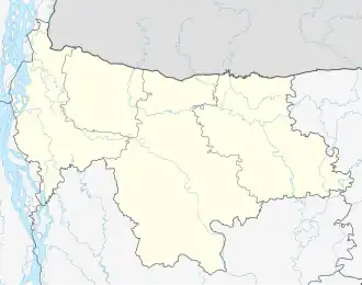 Netrokona is located in Mymensingh division