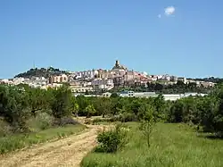 View of Banyeres de Mariola